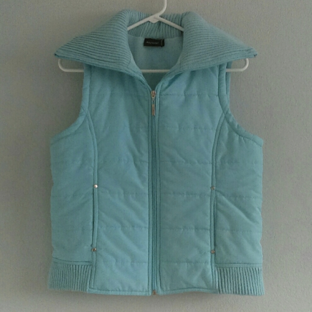 Skyblue Puffer Vest